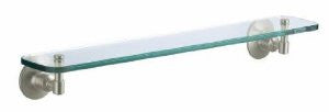 Kohler K-11062-BN Archer Glass Shelf, Vibrant Brushed Nickel