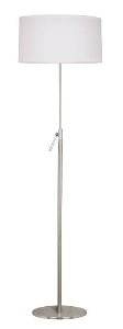 Kenroy Home 20111BS Propel Adjustable Floor Lamp, Brushed Steel