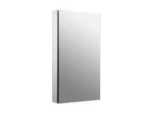 Kohler K-2918-PG-SAA Catalan Mirrored Cabinet with 107° Hinge, Satin Anodized Aluminum