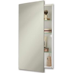 NuTone 869P24WH Specialty Flush Mount Single-Door Recessed Mount Medicine Cabinet