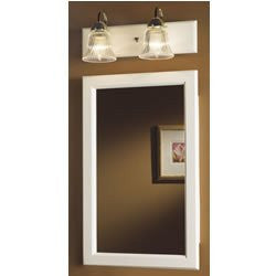 NuTone 8128X Prairie Framed Medicine Cabinet,