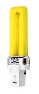 PLS-9W YELLOW / BUG lamp, 9-Watt Single Tube Compact Fluorescent Light Bulb, ...