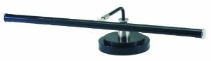 House Of Troy PLED101-527 4-Inch Portable LED Piano Lamp, Black with Satin Nickel Accents