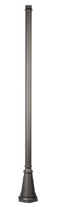Trans Globe Lighting 4099 RT 90-Inch Outdoor Cast Aluminum Pole Only, Rust