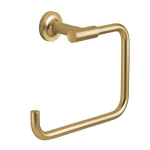 Kohler K-14441-BGD Purist Towel Ring, Vibrant Moderne Brushed Gold