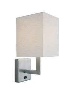 Lite Source LS-16472PS/WHT Manfredo Wall Lamp, White