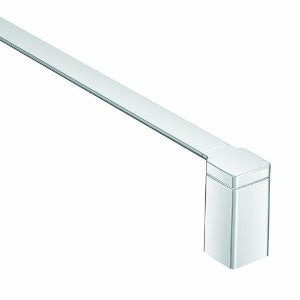 Moen YB8824CH 90-Degree 24-Inch Towel Bar, Chrome