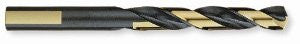 Triumph Twist Drill Co. 033314 7/32 Diameter T1M High Speed Steel Drill, Black and Bronze Oxide Coated, 12-Pack