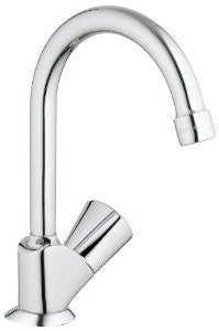 Grohe 20 179 001 Classic Basin/Pillar Tap Kitchen Faucet, StarLight Chrome
