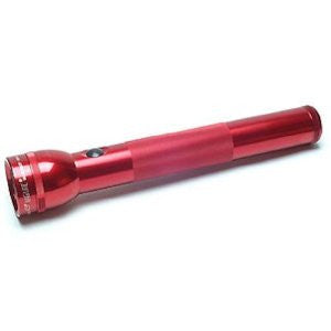 MAGLITE S4D036 Heavy-Duty 4-D Cell Flashlight, Red