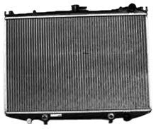 TYC 314 Nissan 1-Row Plastic Aluminum Replacement Radiator