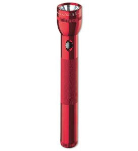 Mag-Lite ST3D036 3-D Cell LED Flashlight, Red