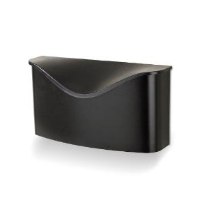 Umbra 460322-040 Postino Wall-Mount Mailbox, Black