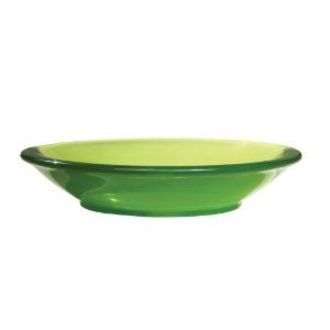 Decolav 2804-ABS Incandescence Shallow Round Vessel Sink, Absinthe