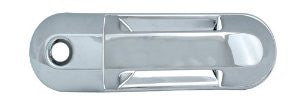 Bully DH68111A Chrome Door Handle Cover with Passenger Side Keyhole - Pack of 4