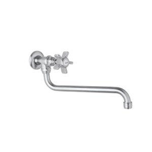 Rohl A1445XAPC-2 Country Kitchen Wall Mounted Pot Filler, Polished Chrome