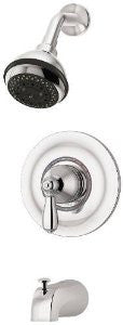 Symmons 4702-TRM Allura Tub/Shower Trim, Chrome with Integral Stops
