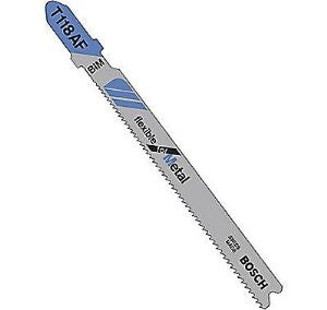 Bosch T118EF100 3", 18TPI, Bi-Metal Bosch Shank Jigsaw Blade , 100 Pack