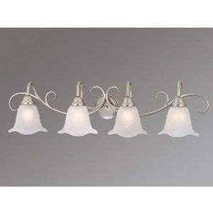 Vaxcel Lighting BL-VLD004 Bella 4 Light Vanity Light, Brushed Nickel