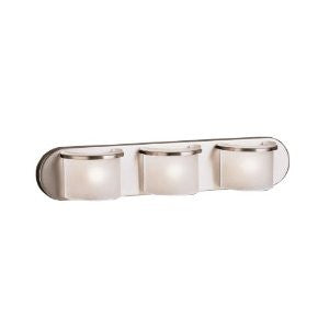 Kichler Lighting 6090NI Strip Incandescent Bathroom Light, Brushed Nickel