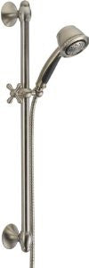 Delta Faucet 51508-SS Universal Showering Components, Slide Bar Hand Shower, Stainless