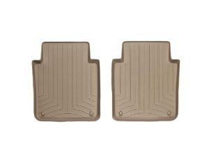 WeatherTech Custom Fit Rear FloorLiner for Audi A8, Tan