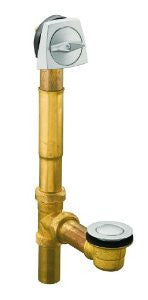 KOHLER K-7160-TF-G Clearflo 1-1/2-Inch Adjustable Pop-Up Drain, Brushed Chrome
