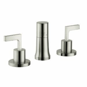 Hansgrohe 39225820 Axor Citterio Vertical Bidet Faucet with Lever Handles, Brush