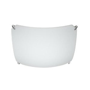 Artcraft Lighting AC3427 Clip Flush Mounts Large Square Flush Mount Light, Brushed Nickel