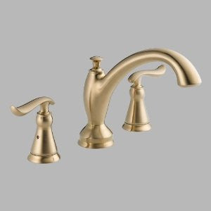 Delta T2794-CZ Linden Roman Tub Trim, Champagne Bronze