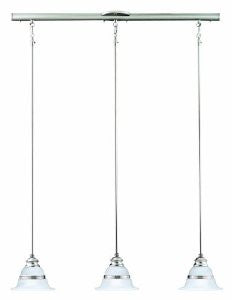 Thomas Lighting M257378 Syracuse Pendant, Brushed Nickel