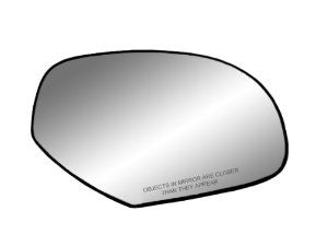 Fit System 80204 Passenger Side Non-heated Replacement Mirror Glass with Backing Plate