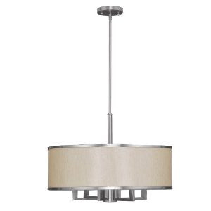 Livex Lighting 6296-91 Park Ridge Brushed Nickel Chandelier