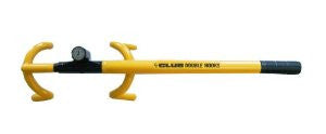 The Club 3000 Twin Hooks Steering Wheel Anti-Theft Lock - Yellow
