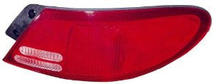 Depo 331-1963R-US Ford Ford Escort/Mercury Tracer Passenger Side Replacement Taillight Unit without Bulb