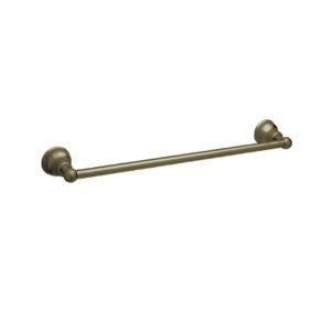 Rohl CIS1/18TCB 18-Inch Single Towel Bar in Tuscan Brass