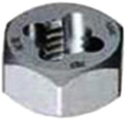 Gyros 92-93440 Carbon Steel Hex Rethreading Die, 2-3/4 - 4 TPI