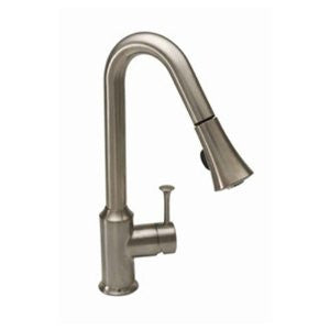 American Standard 4332.300.075 Pekoe Pull Down Kitchen Faucet, Stainless Steel