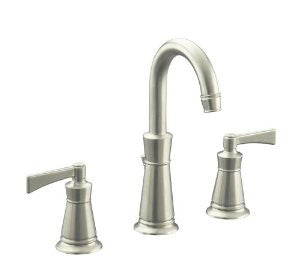 KOHLER K-11076-4-BN Archer Lavatory Faucet with 8-Inch Centers, Vibrant Brushed Nickel