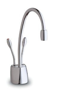 InSinkErator F-HC1100C Indulge Contemporary Hot and Cold Water Dispenser, Chrome