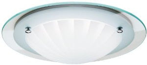 Lithonia 11798 GM M2 Meloe 2-Light Energy Star Flush Mount Ceiling Light, Brushed Nickel