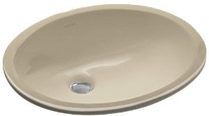 KOHLER K-2209-33 Caxton Undercounter Lavatory, Mexican Sand