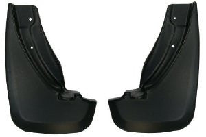 Husky Liners Custom Fit Rear Mudguard for Select Dodge Ram Models - Pack of 2 (Black)