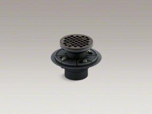 Kohler K-9135-2BZ Tile-In Round Shower Drain, Oil Rubbed Bronze