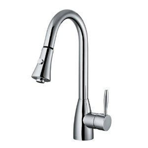 Vigo Industries VG02013CH PullDown Kitchen Spray Faucet, Chrome
