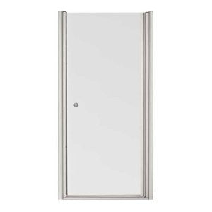 KOHLER K-702406-L-MX Fluence Frameless Pivot Shower Door, Matte Nickel