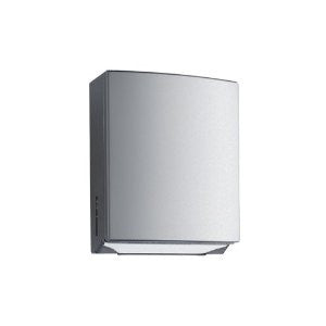 Bobrick B-4262 Contura Series Surface-Mounted Paper Towel Dispenser, Satin