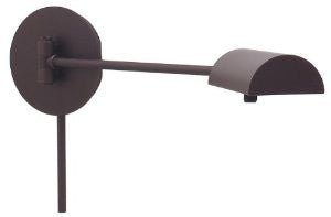 House of Troy G175-CHB Generation Collection 10-Inch Swing Arm Portable Wall Lamp, Chestnut Bronze