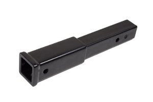 Rugged Ridge 11580.50 Universal Application Black Powdercoated Receiver Hitch Extension for 2" Hitch