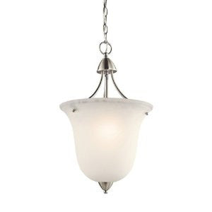 Kichler Lighting 42882NI Nicholson Bowl Large Pendant, Brushed Nickel